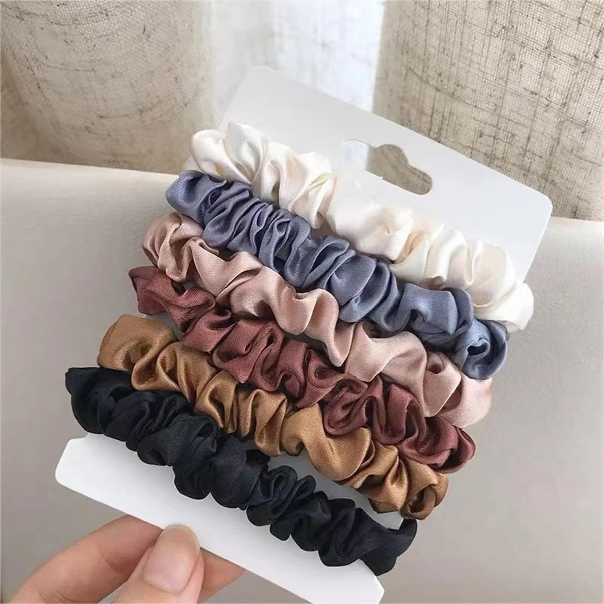 Satin Scrunchie Set