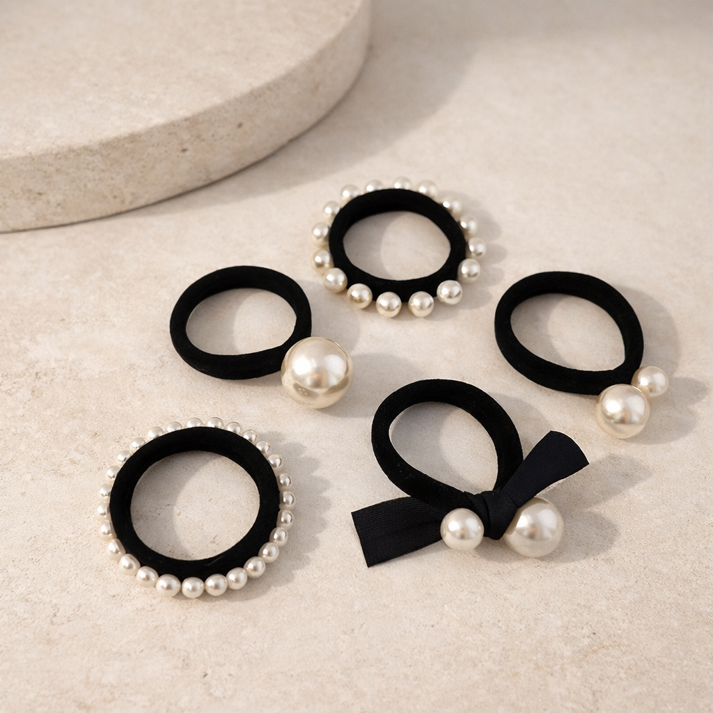 Lira Pearl Hair Tie